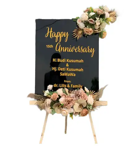 Papan Bunga Akrilik Gunungbunder I